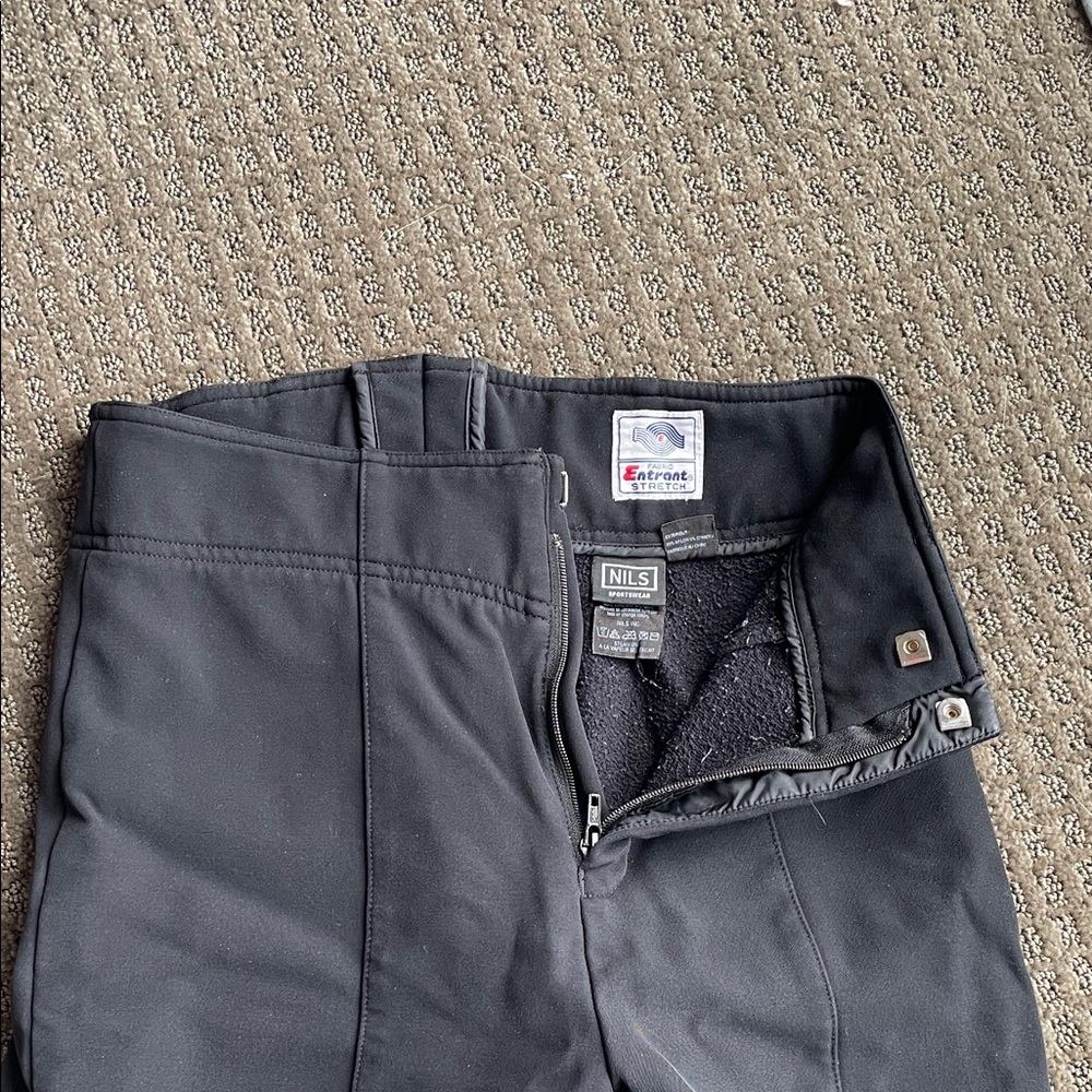 Women’s Black Ski Pants - Picture 3 of 5